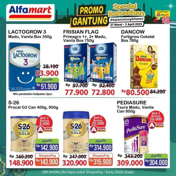 Katalog Promo Alfamart Gantung Spesial Ramadhan Periode 27 Maret-2 April 2023