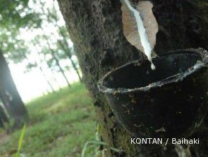 Permintaan karet dari Jepang tidak terpengaruh gempa