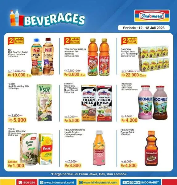 Harga Promo Indomaret Terbaru 12-18 Juli 2023, Promo Super Hemat Mingguan