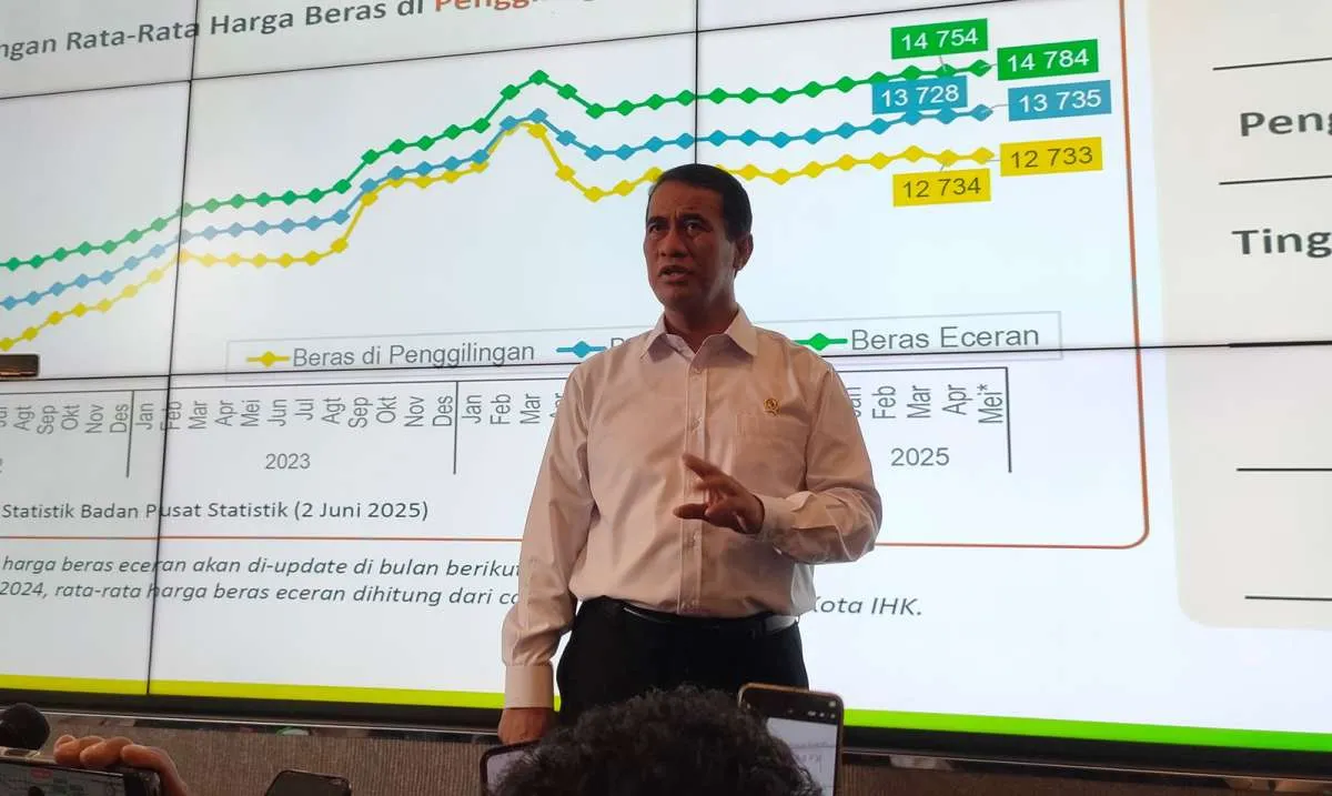 Harga Beras Naik, Mentan Temukan Anomali Data Pengeluaran Beras di Gudang Cipinang