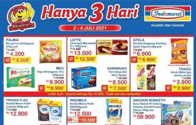 Promo Indomaret Hanya 3 Hari, Tawaran Diskonan 2-4 Juli 2021!