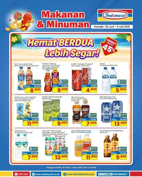 Promo Indomaret Super Hemat Periode 26 Juni-9 Juli 2025