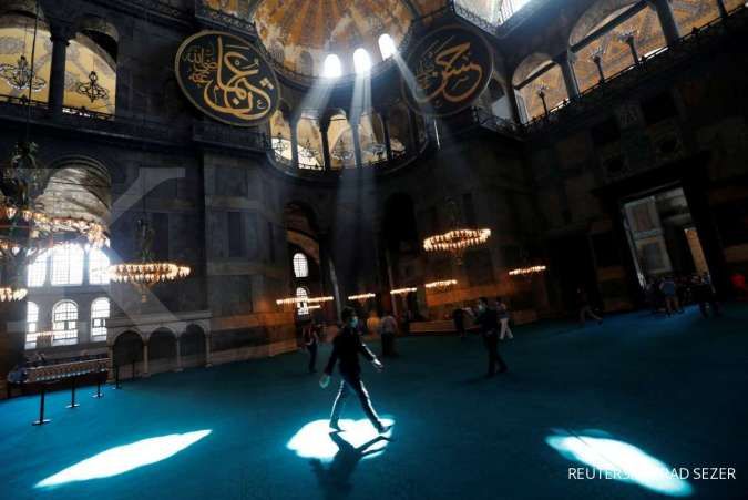 Ramadhan 2022, Hagia Sophia Menghelat Sholat Tarawih Pertama dalam 88 Tahun