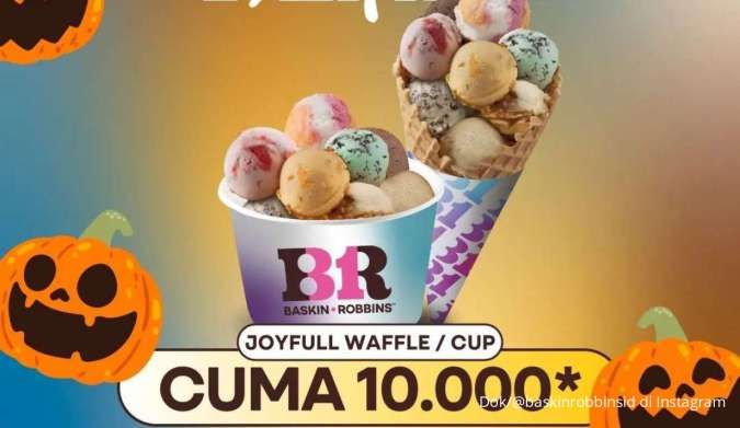 Promo 10.10 Makanan hingga Es Krim, Cuma Rp 10.000 di RotiO sampai Baskin Robbins