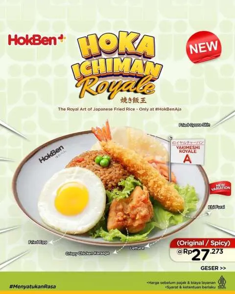 Promo HokBen Hoka Ichiman Royal A