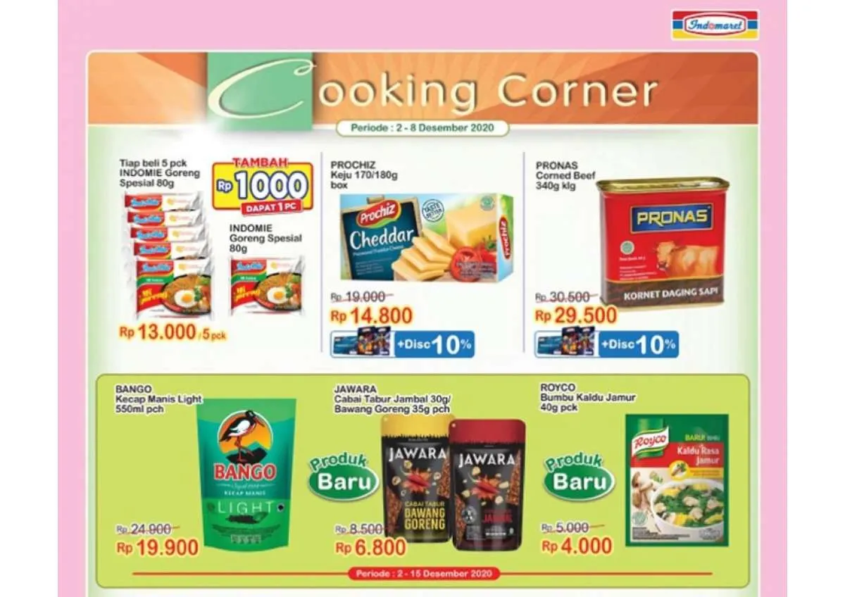 Promo Indomaret terbaru berlaku untuk periode 2-8 Desember 2020!
