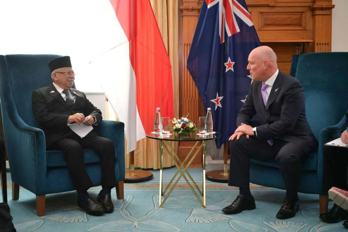 Wapres Ma’ruf Amin Eksplor Peluang Industri Halal dengan Selandia Baru