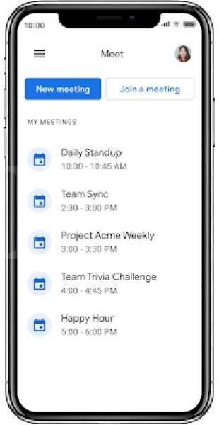 Bisa menampilkan jadwal meeting, begini penampilan baru Google Meet