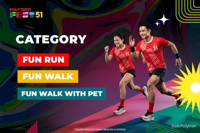 Polytron Fest 51 Dibuka, Bisa Lari Bareng Anak hingga Hewan Peliharaan