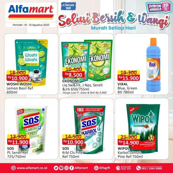 Katalog Promo Alfamart Terbaru 1-15 Agustus 2023