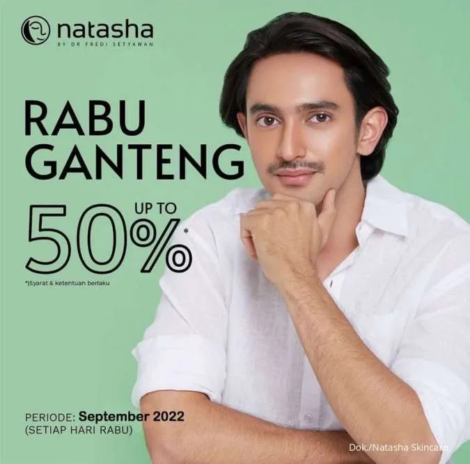 Promo Rabu Ganteng Natasha Periode September 2022