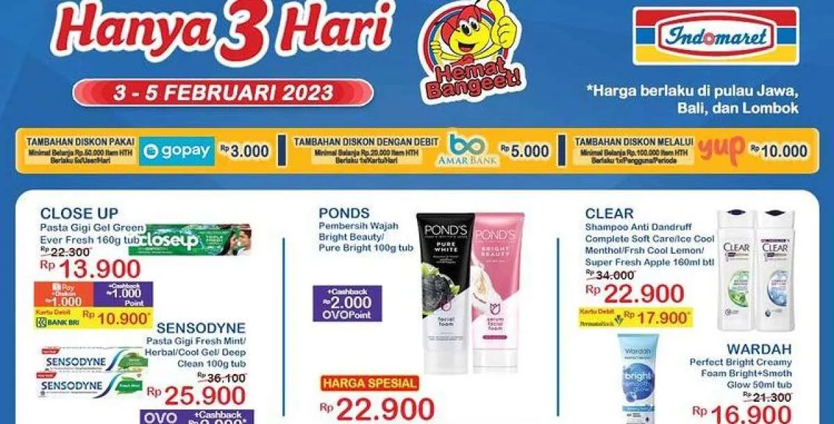Promo JSM Indomaret hingga Minggu 5 Februari 2023, Promo yang Segera Berakhir