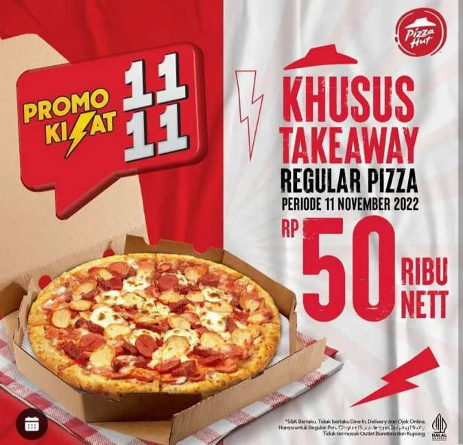 Promo Kilat 11.11 Pizza Hut