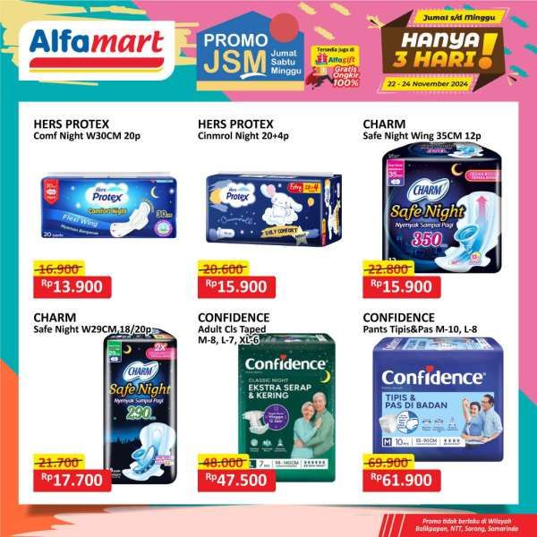 Promo JSM Alfamart Weekend 22-24 November 2024