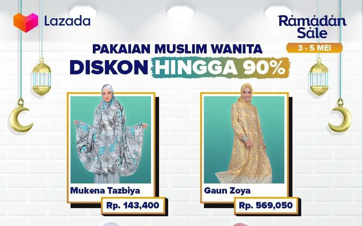 Promo diskon Adidas, Lazada, hingga Shopee di bulan Ramadan dan Hari Raya Idul Fitri