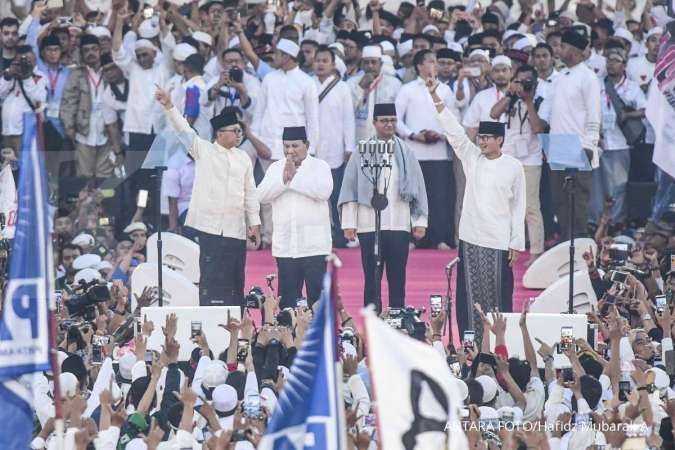 Beragam janji politik Prabowo dalam pidato kampanye akbar di GBK