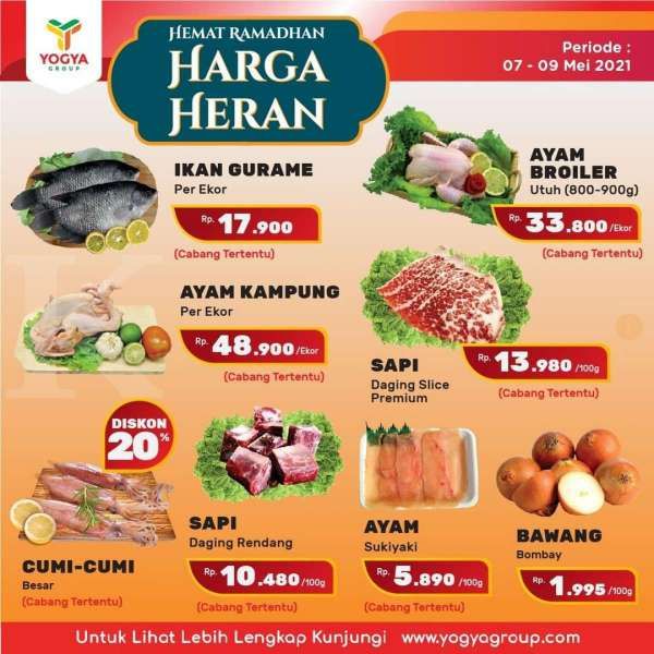 Promo JSM Yogya Supermarket 7-9 Mei 2021, Harga Heran!