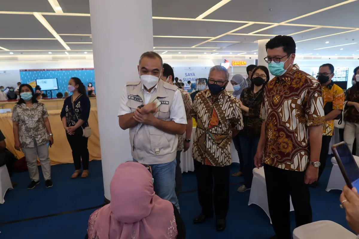 Vaksinasi digelar di Mal Ciputra Tangerang, 3.000 lansia ditargetkan ikut serta