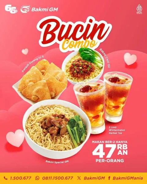 Promo Bakmi GM Bucin Combo