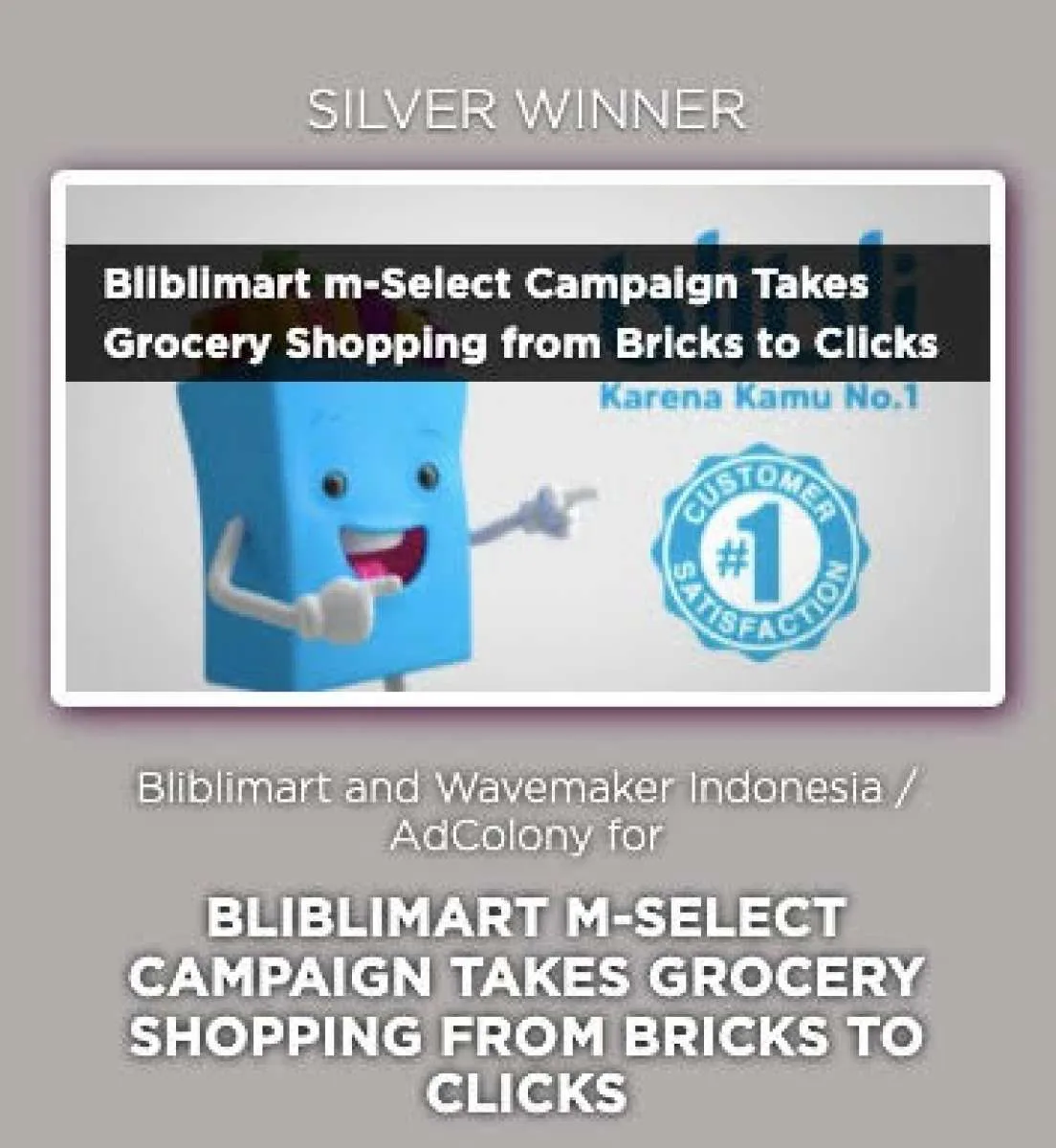 Kampanye Digital Bliblimart Sabet Penghargaan di Ajang The Smarties APAC 2021