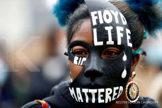 Black Lives Matter artinya kehidupan orang kulit hitam juga penting