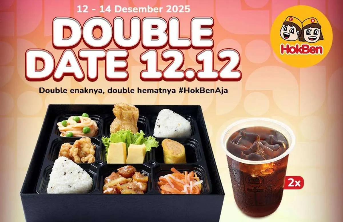 Promo HokBen 12.12, Makan Hemat Berdua Berakhir Minggu 14 Desember 2025