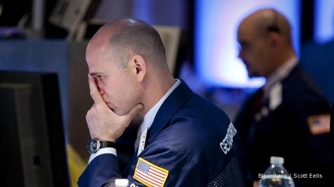 Sepanjang pekan lalu, Wall Street terpapas 1,7%