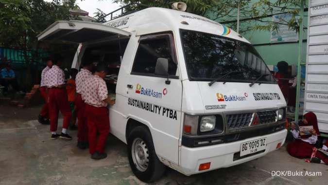 Mobil Pintar Bukit Asam Keliling Sekolah, Sebarkan Semangat Literasi dan Inspirasi