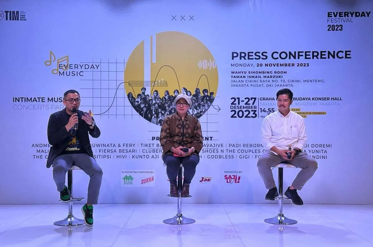 Intimate Concert Everyday Festival 2023 Digelar 21-27 Desember di TIM