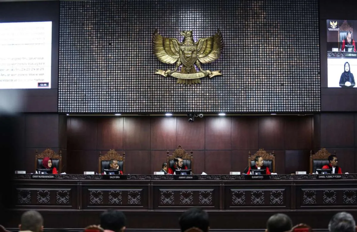 MK Tolak Gugatan Serikat Buruh Soal UU Cipta Kerja