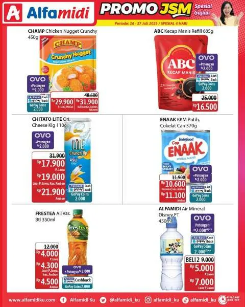 Promo JSM Alfamidi Spesial Gajian Periode 24-27 Juli 2025