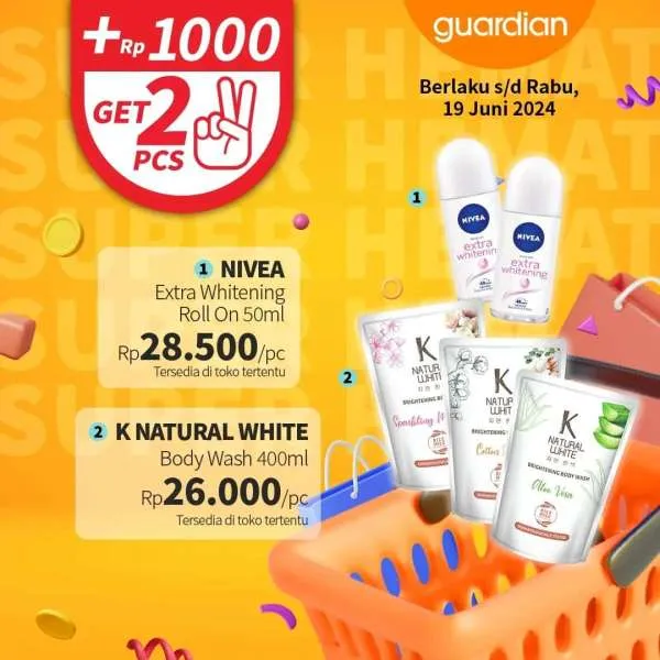 Promo Guardian Super Hemat Periode 6-19 Juni 2024