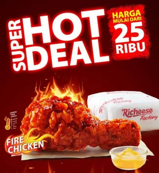 promo richeese super hot deal