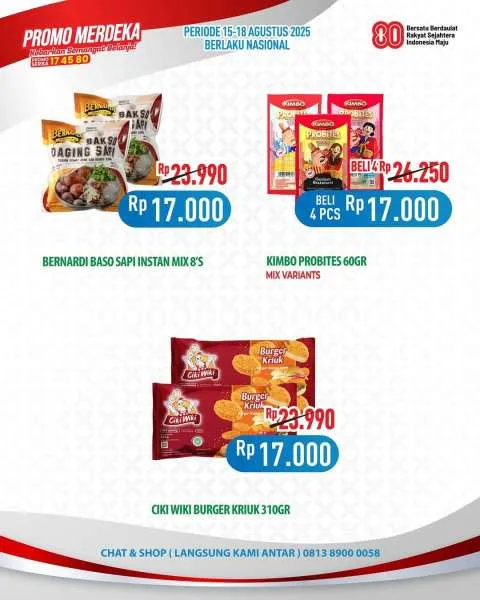 Promo Merdeka Hypermart Periode 15-18 Agustus 2025