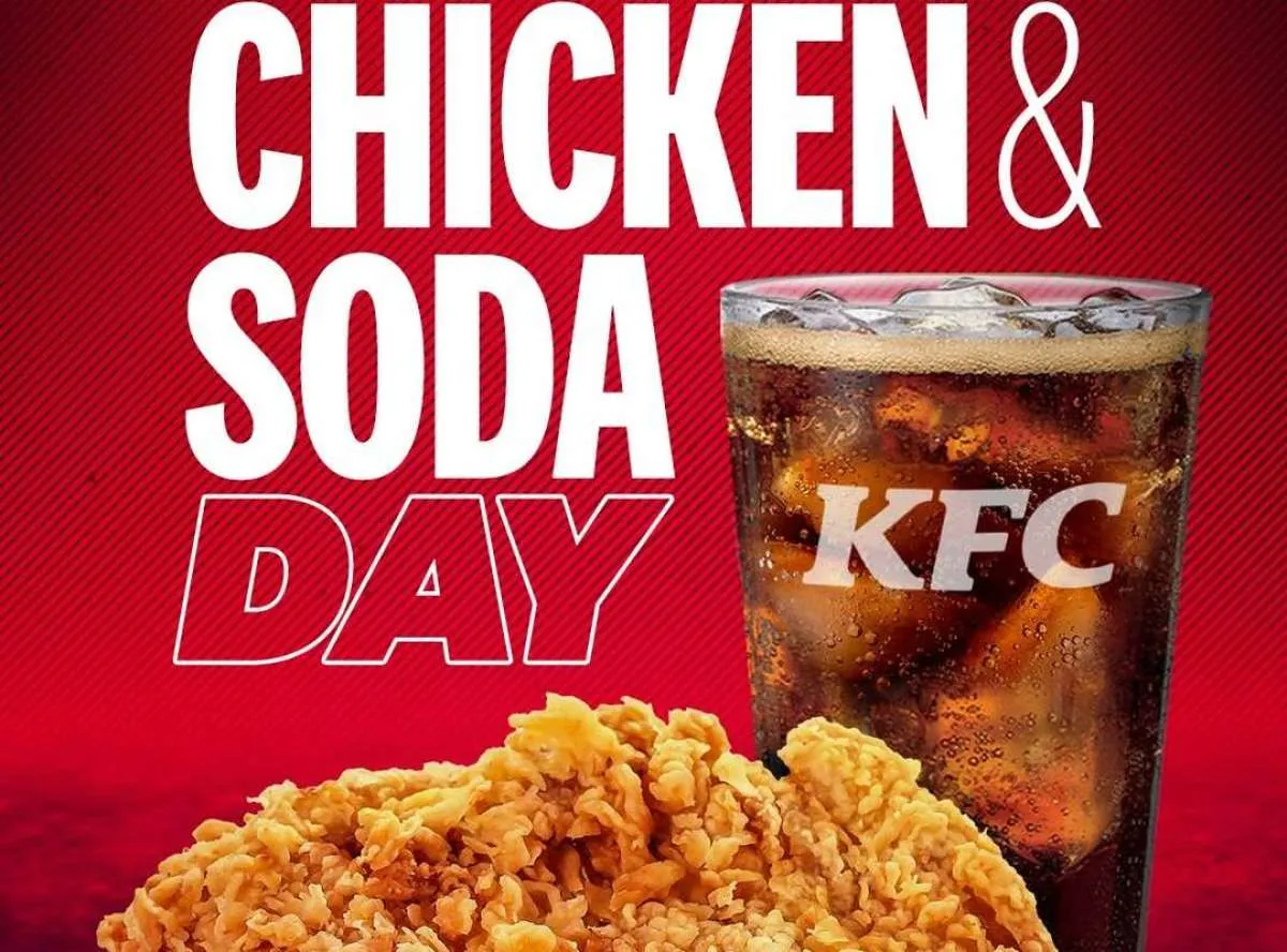 Promo KFC Chicken & Soda Day Tiap Selasa, Combo Ayam + Soft Drink Cuma Rp 18.000-an