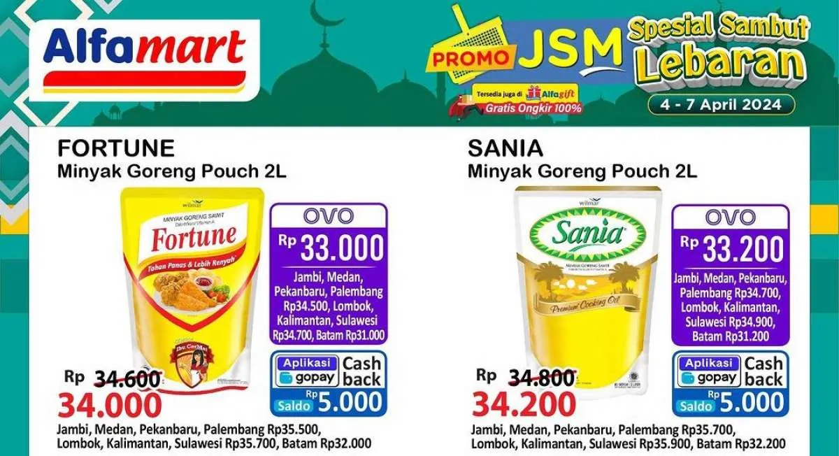 Promo JSM Alfamart Terbaru 5-7 April 2024, Harga Hemat Beli 2 Gratis 1 Sambut Lebaran