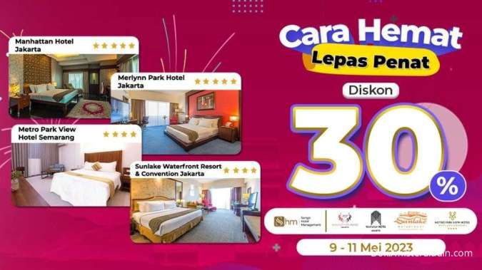 Promo Mister Aladin Hanya 3 Hari, Diskon Sango Hotel Management hingga 30%