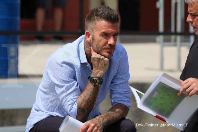 David Beckham masih goda Lionel Messi pergi ke MLS 