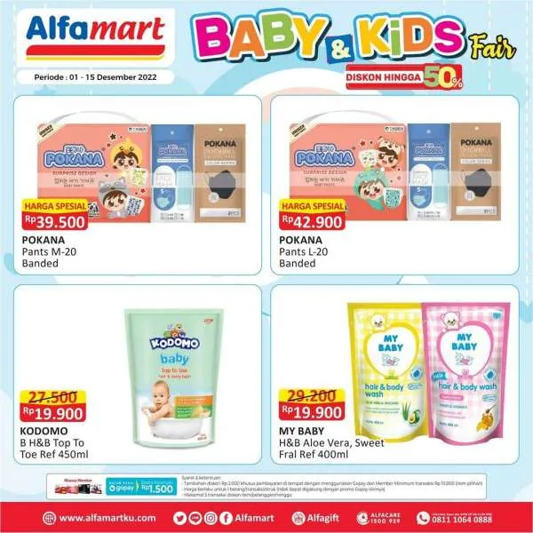 Promo Alfamart Baby & Kids Fair Periode 1-15 Desember 2022