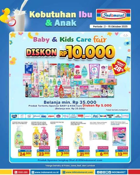 Promo Indomaret Super Hemat Periode 2-15 Oktober 2025