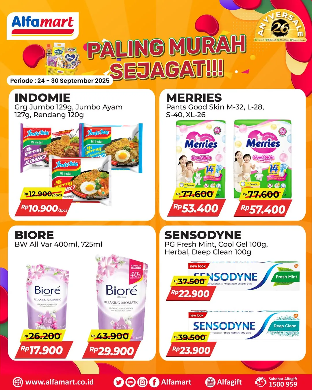 Promo Alfamart Paling Murah 24-30 September 2025