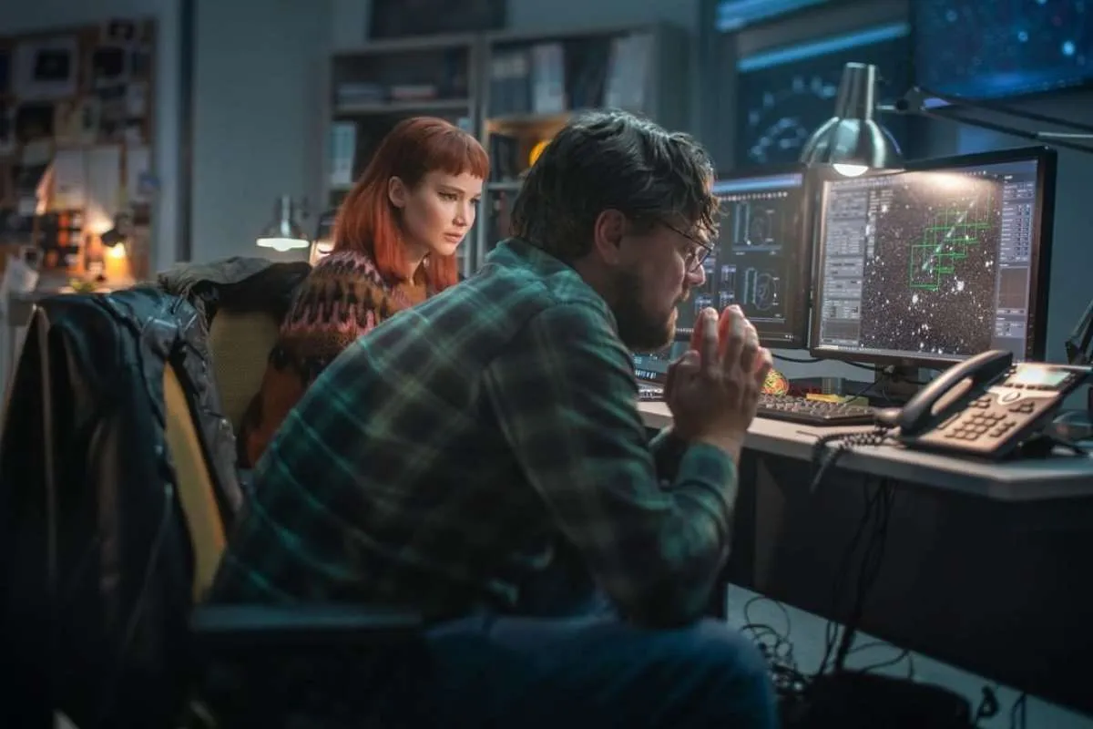 Film Netflix Don't Look Up rilis trailer, aksi Leonardo DiCaprio & Jennifer Lawrence 
