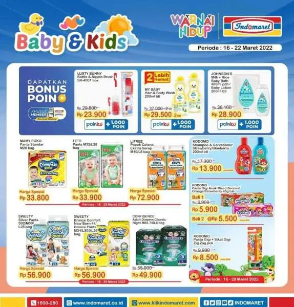 Promo Indomaret Super Hemat Periode 16-22 Maret 2022