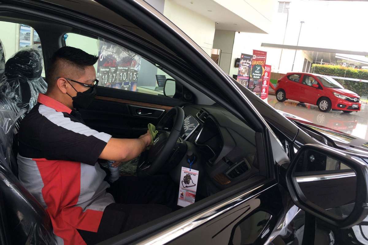 Protokol kesehatan di diler mobil Honda