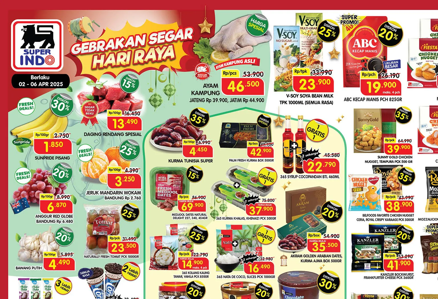 Promo Superindo Weekday Periode 2-6 April 2025
