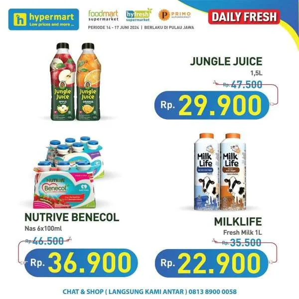 Promo JSM Hypermart Hyper Diskon Weekend Periode 14-17 Juni 2024