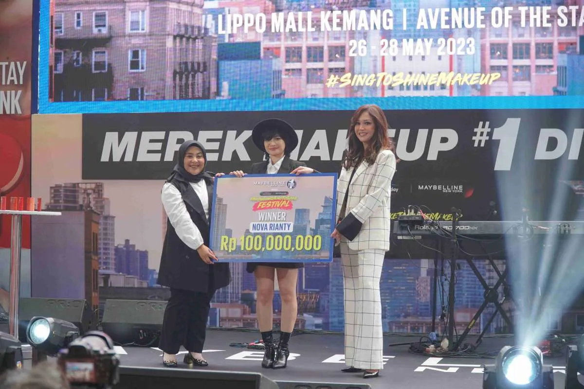 Maybelline New York Rayakan Makeup dengan Festival Musik Pertama