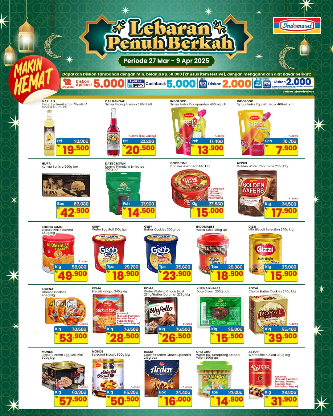 Promo Lebaran Indomaret Periode 27 Maret-9 April 2025