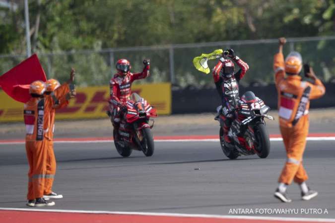 Pembalap Ducati Bagnaia Rebut Gelar Juara Dunia MotoGP Kedua Kalinya Secara Beruntun