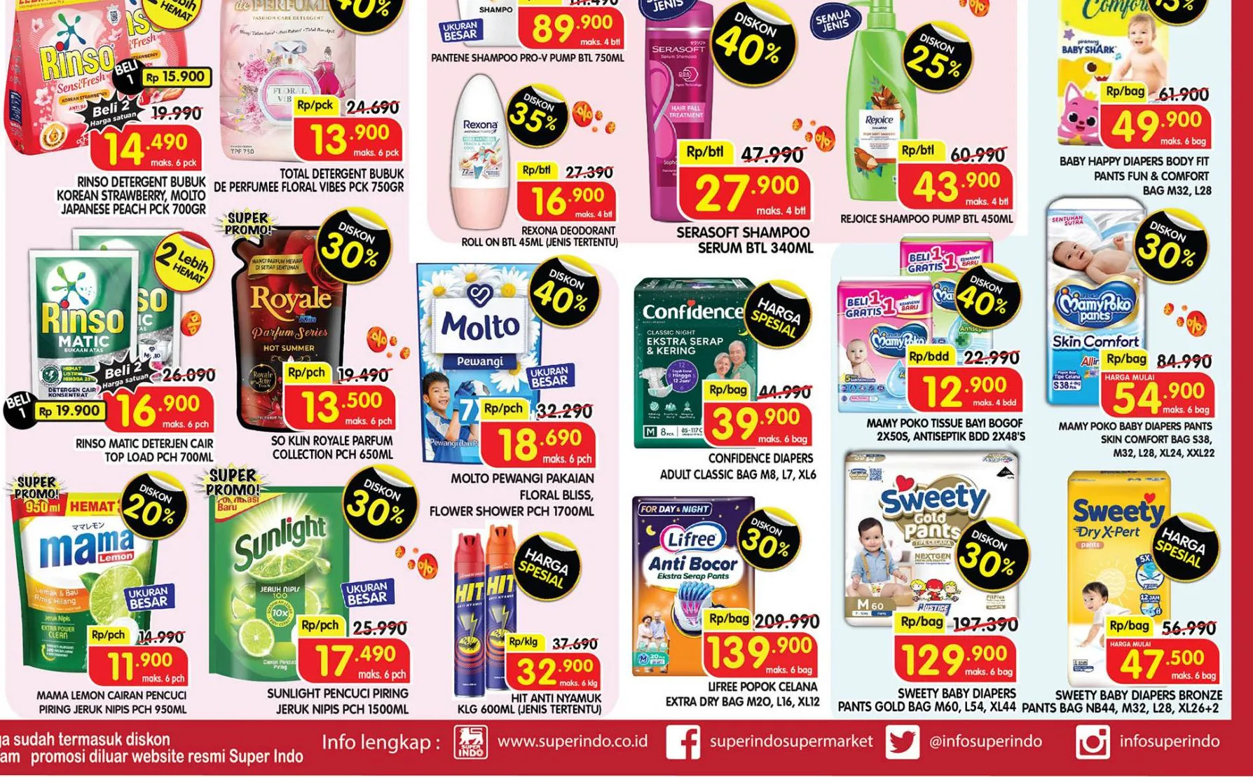 Promo Superindo Weekday Gajian 28-31 Oktober 2024